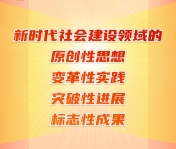 新時(shí)代社會(huì)建設(shè)                                          “人民對(duì)美好生活的向往，就是我們的奮斗目標(biāo)?！?#13;                    